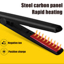 2 IN 1 Professional Steam Flat Hair Straightener & Hair Curler Curling Iron