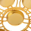 Assembled Lotus Style Alloy Butter Oil Ghee Lamp Candle Holder Without Candles