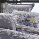 3 Or 4pcs Rosemary Flower Reactive Printing Bedding Sets Pillowcase Quilt Duvet Cover