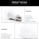 E27 18W 2835 No Strobe Warm White Pure White LED Globe Light Bulb for Bedroom Living Room Home AC220-240V