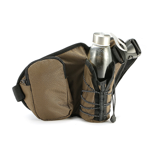 KCASA KC-BC07 Running Cycling Waist Water Bottle Carrier Belt Bag Travel Sport Phone Kettle Holder