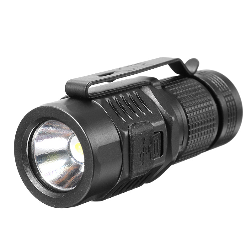 On The Road U16 XP-L V6 1A 1020LM USB Rechargeable Mini EDC LED Flashlight