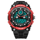 SANDA 709 Dual Display 30M Waterproof Outdoor Sport Military Fashion LED Digital Watch