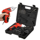 Raitool 45 in 1 LED Electric Screwdriver Cordless Power Drill Set Electric Drill Driver Tool EU
