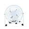 LILENG 4 Inch Mini Protable Electric Aluminum Fan USB Rechargable Quiet Operation Fan for Table Desktop Home Office Travel