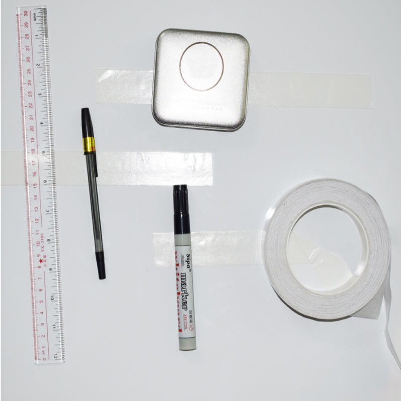 5mx30mmx2mm Transparent Waterproof Adhesive Tapes Sticking Item Multifunctional Grip Tape Anti-Slip Double Sided Tapes Traceless Tape