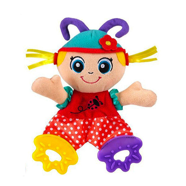 Baby Toddles Infant Soft Appease Play Mat Calm Towel Doll Teether Developmental Rattle Plush Toy