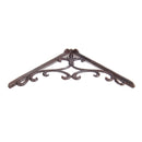 Cast Iron Wall Shelf Mount Bracket Support Mounted Supporter Home Garden Rusty