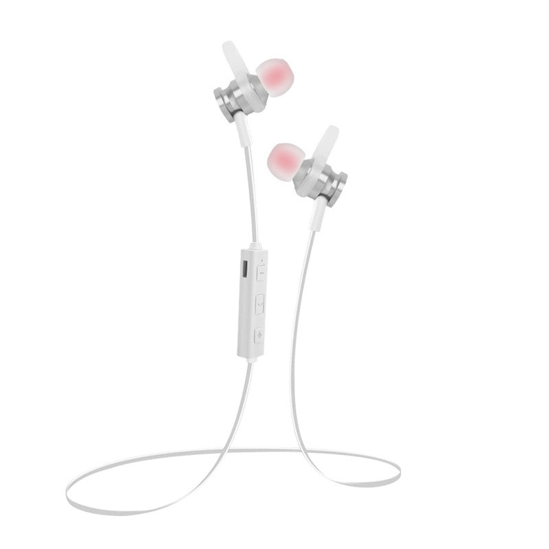 RS-01 Wireless bluetooth Earphone Magnetic Adsorption Bass Sport Headphone for iPhone Samsung Xiaomi