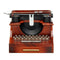 Retro Typewriter Rotating Music Box Decor Kids Toy Birthday Christmas Gift Christmas Tree Decoration