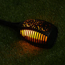 33 LED Solar Power Torch Light Flickering Flame Outdoor Garden Yard Lamp Waterproof IP65