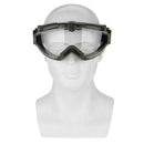 Tactical Military Anti-Fog UV Dust Airsoft Protective Glasses Goggles With Cloth Box