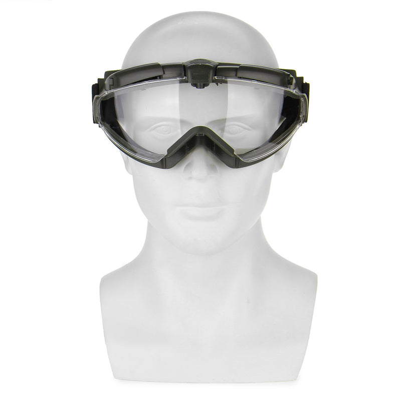 Tactical Military Anti-Fog UV Dust Airsoft Protective Glasses Goggles With Cloth Box