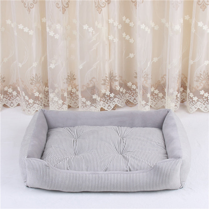 4 Colors Crystal Velvet Pet Bed