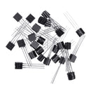 150pcs BC547+BC557 Each 75pcs BC547B BC557B NPN PNP Transistor TO-92 Power Triode Transistor Kit Bag