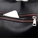 Leather School Bag Teenage Travel Camping Backpack Waterproof Shoulder Bag Handbag