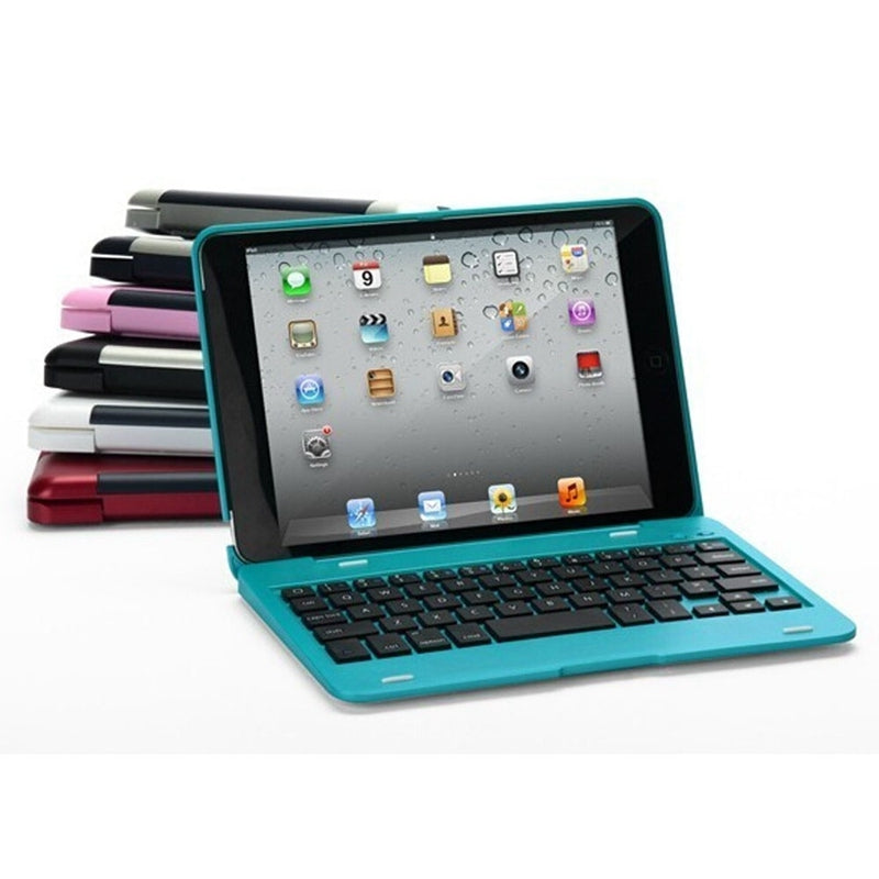 2 In 1 bluetooth Keyboard Foldable Kickstand Case For iPad Mini 1 2 3