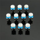 500Pcs 10 Values Variable Resistor 500R To 1M RM065 Carbon Film Horizontal Trimpot Potentiometer Assortment Kit