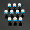 500Pcs 10 Values Variable Resistor 500R To 1M RM065 Carbon Film Horizontal Trimpot Potentiometer Assortment Kit