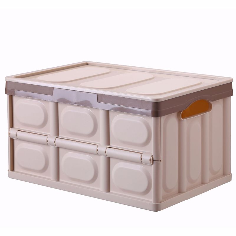 Three Flower Multifunctional Folding Box Covered Folding Storage Box for Car and Home Office Baby