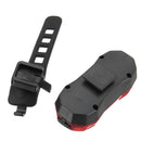 BIKIGHT 150LM Bicycle Light 4LED 5 Models USB Rechargeable Safety Front Tail Light