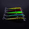 ZANLURE 5Pcs 17.6cm 30g Minnow Bionic Bait Hard Plastic Bait Fishing Lure With 2 Hooks