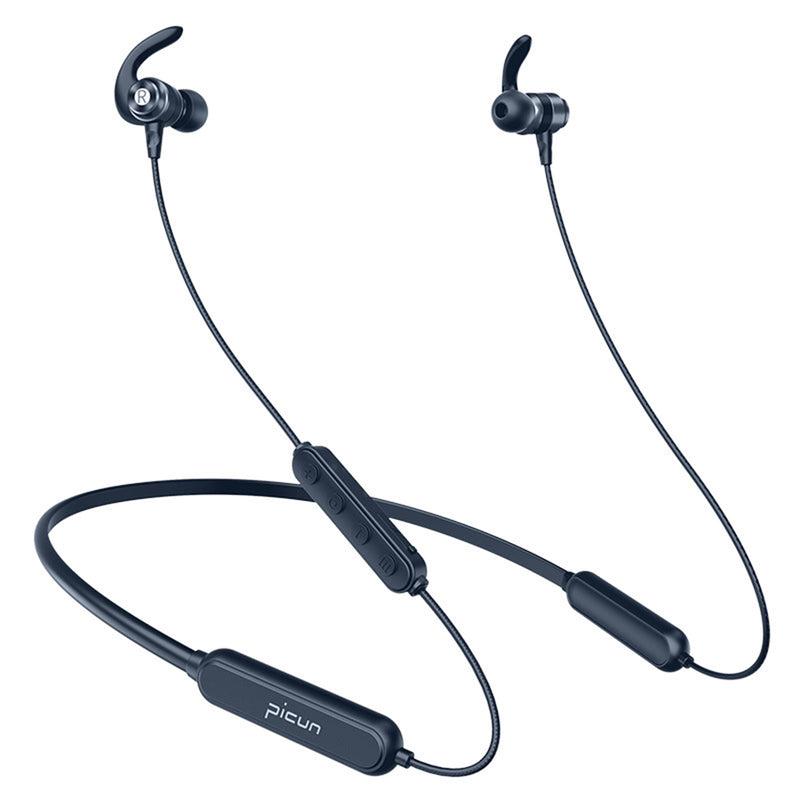 Picun H18-X Wireless Stereo Headset Neckband Magnetic Earphone bluetooth 5.0 IPX7 Waterproof Sports Headphone with Mic