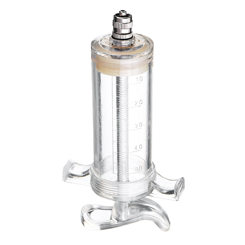 50cc Re-usable Injector Livestock Sheep Goat Cattle Drencher Adjust Dose Syringe