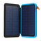 Solar Power Bank LED Lighting 20000mAh Solar Charger Dual USB Ports Foldable Solar Panels SOS Mode