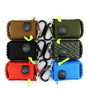 22 In1 Multifunction Outdoor Fishing Survival Kit Parachute Cord First Aid Emergency Survival Tools