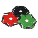 6 Steel Blades Grass Trimmer Head Garden Lawn Mower Head Brush Cutter Razor Tool