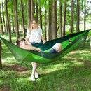 Outdoor Automatic Quick Open Portable Camping Hammock with Mosquito Double Parachute Hammocks Swing Sleeping Hammock Bed with Net Tent