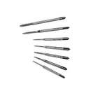 Drillpro M1-8 Adjustable Tap Spanner with 7pcs M1.1-M2.5 Mini Screw Hand Tap Set