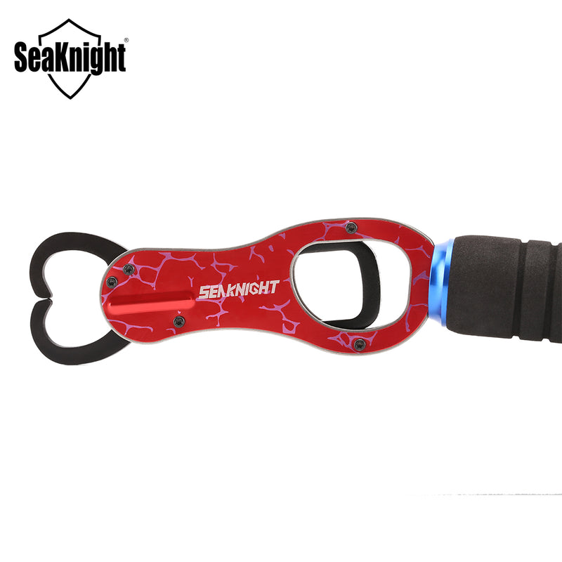 SeaKnight KYQ-SK004 Fish Lip Grabber Gripper Tool Holder Stainless Steel Fishing Grip With Scale