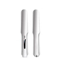 2 in 1 USB Charge Wireless Hair Straightener Curler Flat Iron Ceramic