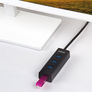 UNITEK Y-3089 USB3.0 Hub with 4 Ports USB Hub Extender Extension Connector for Phone/Tablet/Computer Support OTG