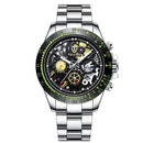 TEVISE T863 Date Display Business Style Automatic Mechanical Watch Full Steel Men Watches