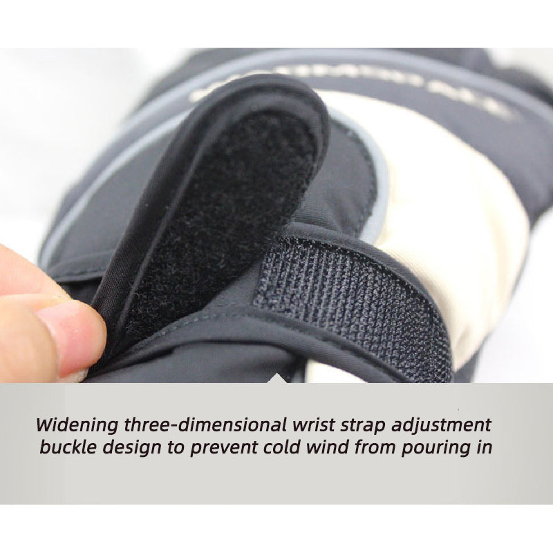 Winter Thermal Electric Warm Heated Heating Gloves Mitten Ski Waterproof Sport