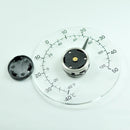Outdoors Household Centigrade Analog Thermometer Transparent Temperature Monitoring Meter Temperature Detector Glass Sticking Paste Glass