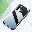 For Xiaomi Redmi Note 8T Case Bakeey Crystal Transparent Shockproof Hard PC Non-yellow Protective Case