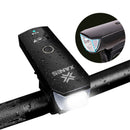 XANES SFL02 600LM T6 Smart Induction Bicycle Light IPX4 USB Rechargeable 80 Large Flood Light