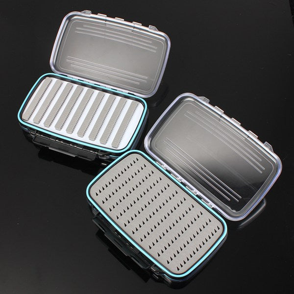 Waterproof Double-side Fly Fishing Box Fishing Lure Box Fishing Tackle Box