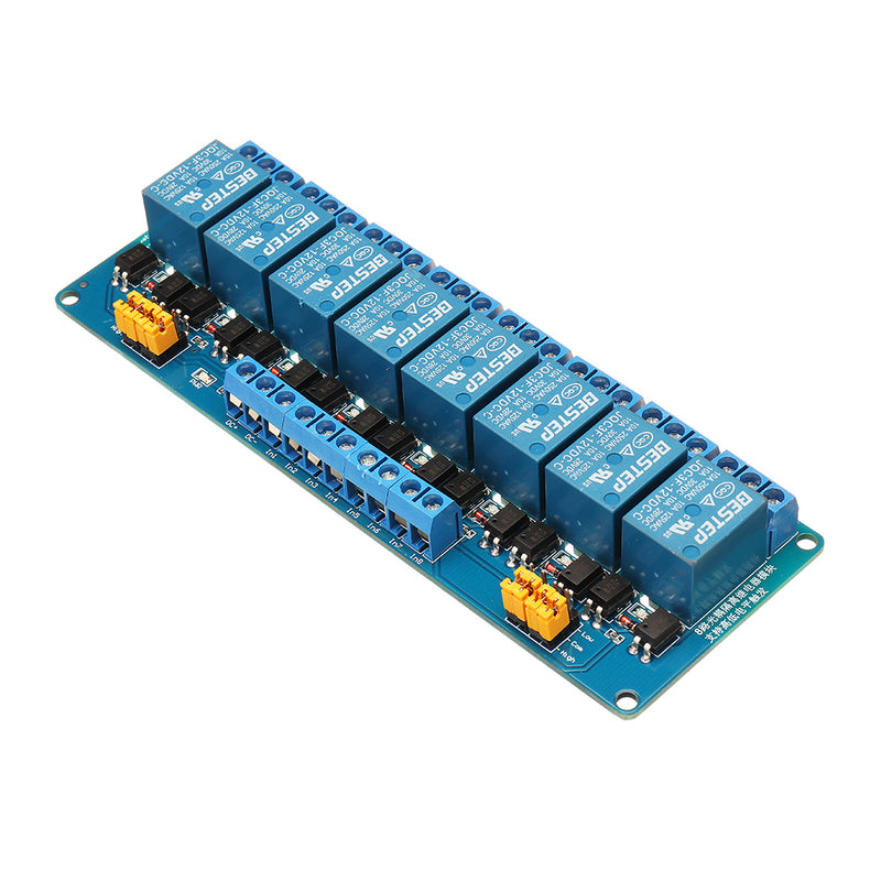 BESTEP 8 Channel 12V Relay Module High And Low Level Trigger