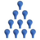 10Pcs/Lot 1/2/5/10ml Plastic Head Graduated Glass Dropper Pipette With Scale