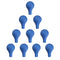 10Pcs/Lot 1/2/5/10ml Plastic Head Graduated Glass Dropper Pipette With Scale