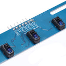 TCRT5000 5 Channel Infrared Reflective Sensor IR Photoelectric Switch Barrier Track Module with Cable