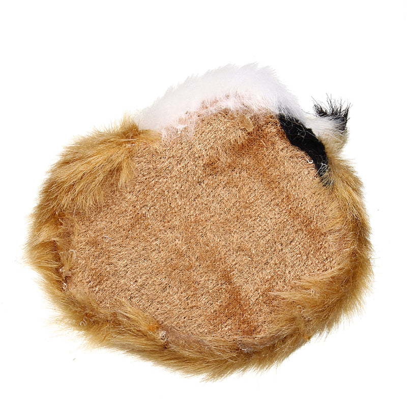 Cute Plush Stuffed Little Animal Sitting Sleeping Simulation Toy Animal Birthday Gift Home Decorations