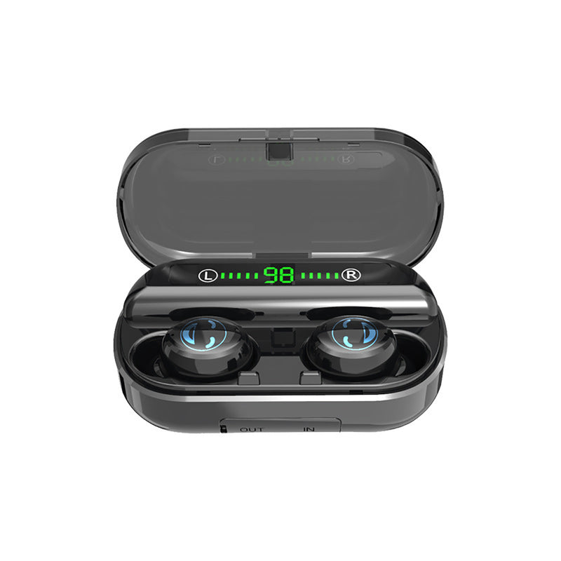 TWS Wireless Earbuds bluetooth 5.0 Earphone CVC8.0 Noise Cancelling HD Mic 4500mAh Power Bank Headphone