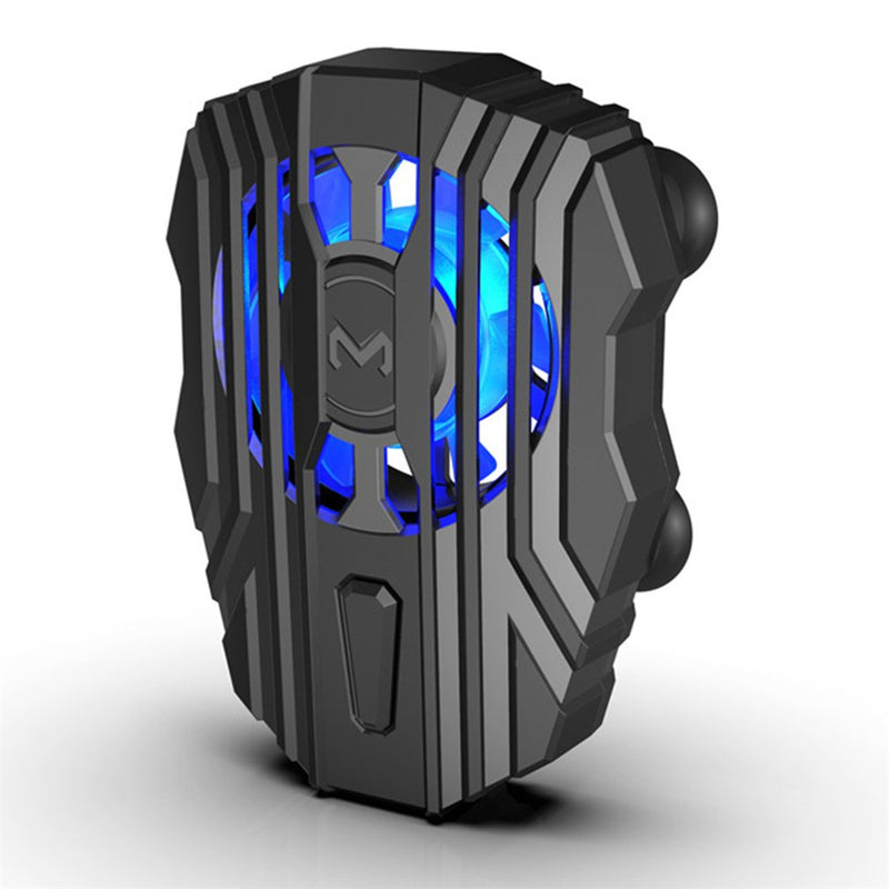 Bakeey LED Light Mini Gaming Radiator Cold Wind Fan Handle Gamepad For iPhone 8 Plus XS Pro Huawei P30 Pro Mate 30 S10+ Note10