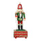 Nutcracker Music Box Decorations Square Drum S-word Sharp Hand Cranked Clockwork Type Music Box